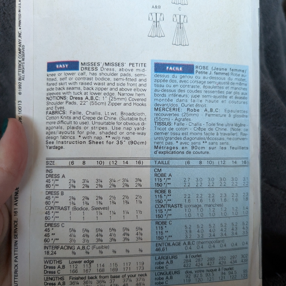 Butterick Pattern - Picture 2 of 3
